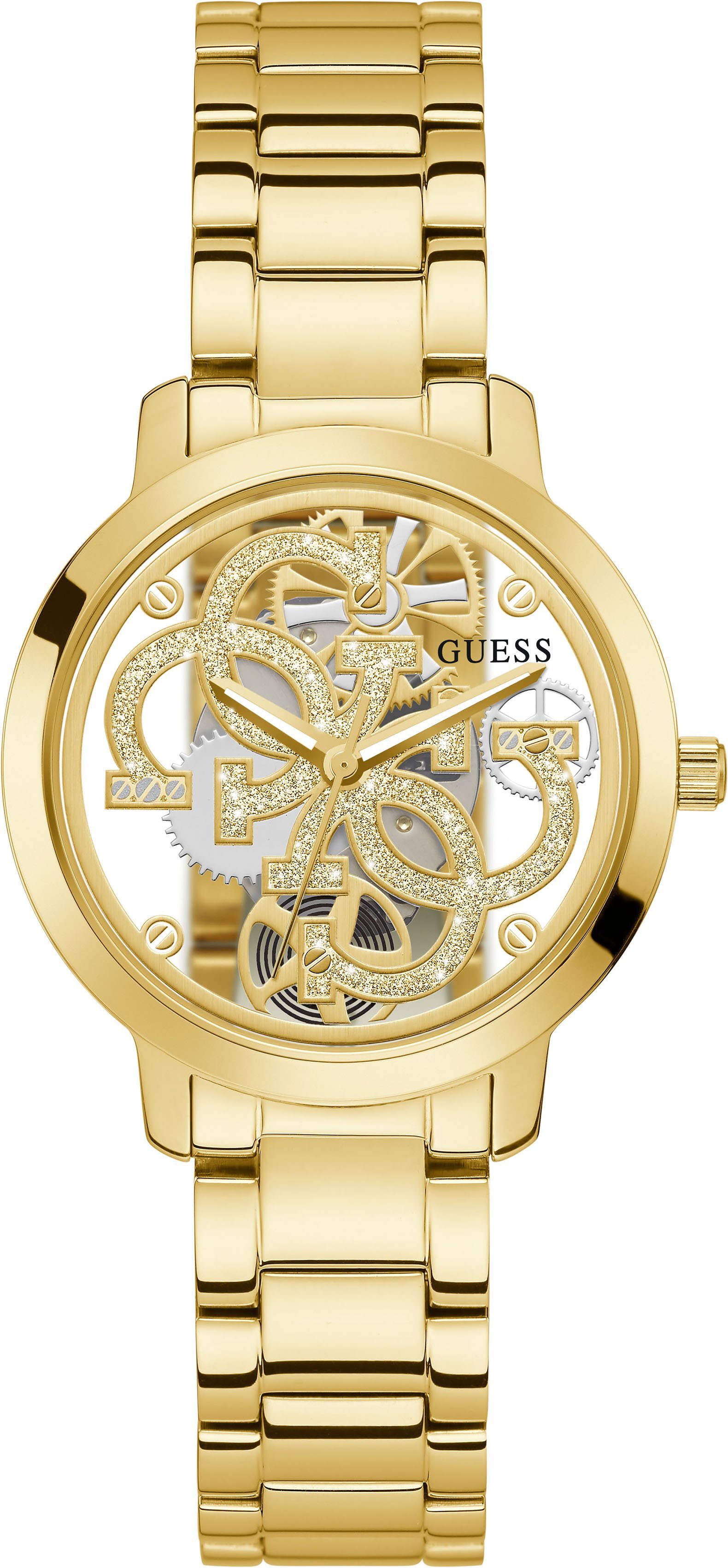 Guess Quarzuhr Quatro clear günstig online kaufen