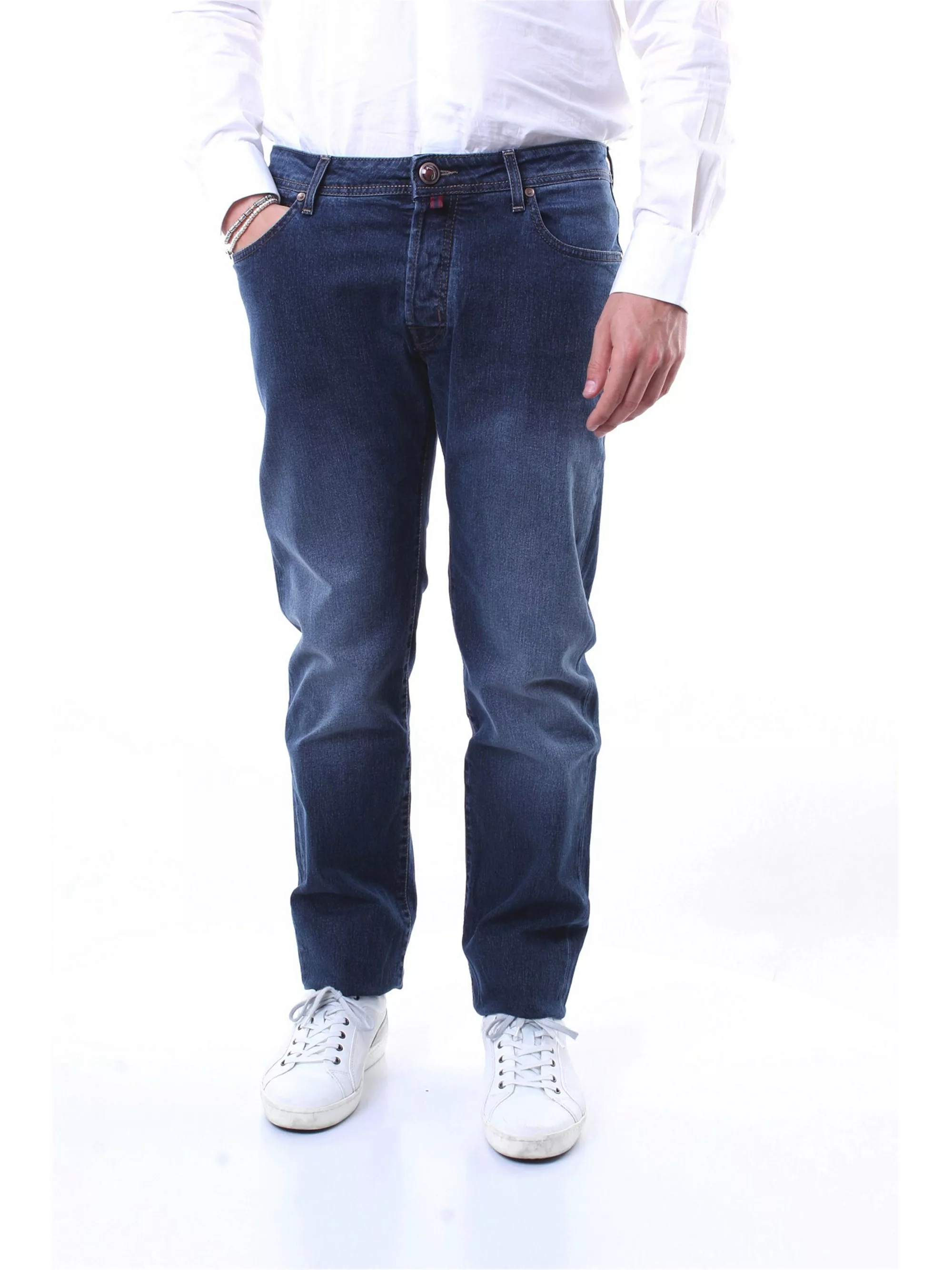 JACOB COHEN schlank Herren Blue Jeans günstig online kaufen