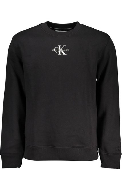 Calvin Klein Jeans Sweatshirt Nachhaltiges Schwarz: Herren Sweatshirt, Lang günstig online kaufen