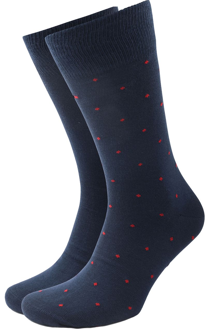 Tommy Hilfiger 2-Pack Socken Blau 002 - Größe 39-42 günstig online kaufen