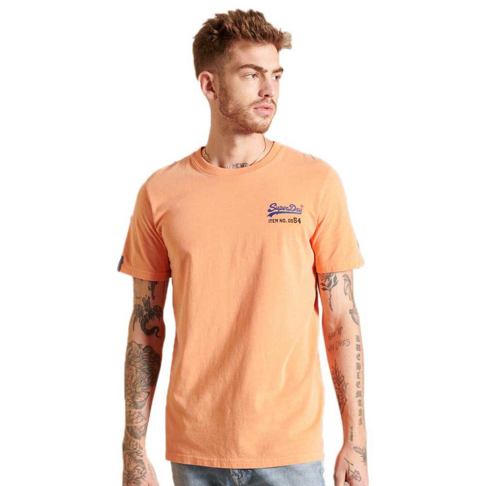 Superdry Vintage Logo Ac Kurzarm T-shirt XL Spiced Orange günstig online kaufen