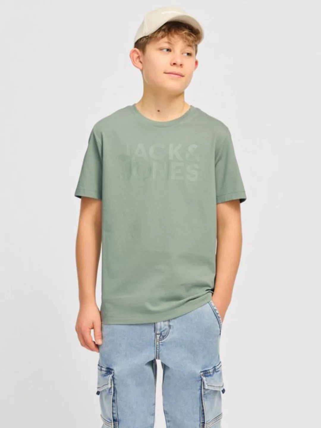 Jack & Jones Junior Kurzarmshirt JJECORP LOGO TEE SS O-NECK NOOS JNR günstig online kaufen