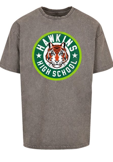 F4NT4STIC T-Shirt "Stranger Things Hawkins Tiger Circle", Premium Qualität günstig online kaufen