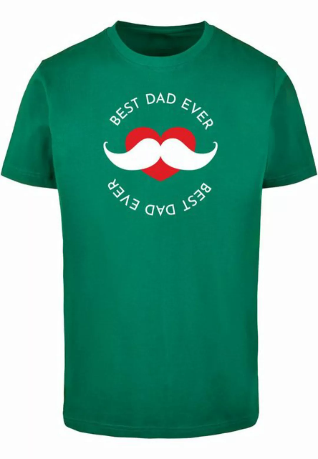 Merchcode T-Shirt Merchcode Herren Fathers Day - Best dad T-Shirt Round Nec günstig online kaufen