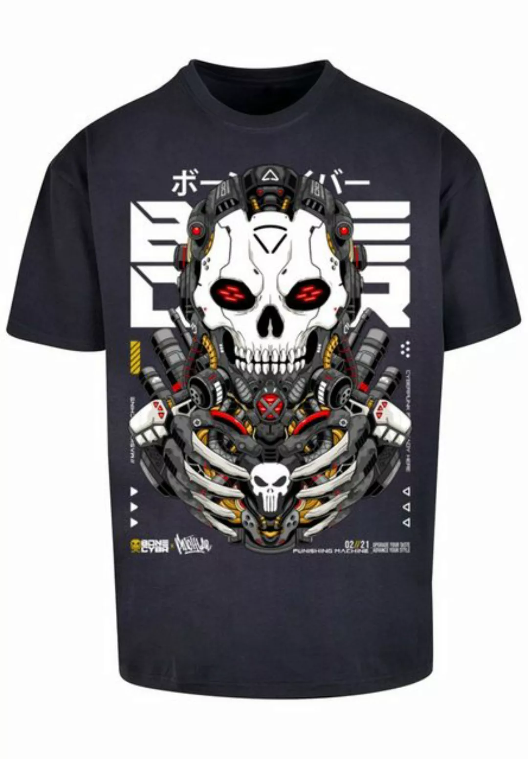 F4NT4STIC T-Shirt "Bone Cyber Punishing Machine CYBERPUNK STYLES", Print günstig online kaufen