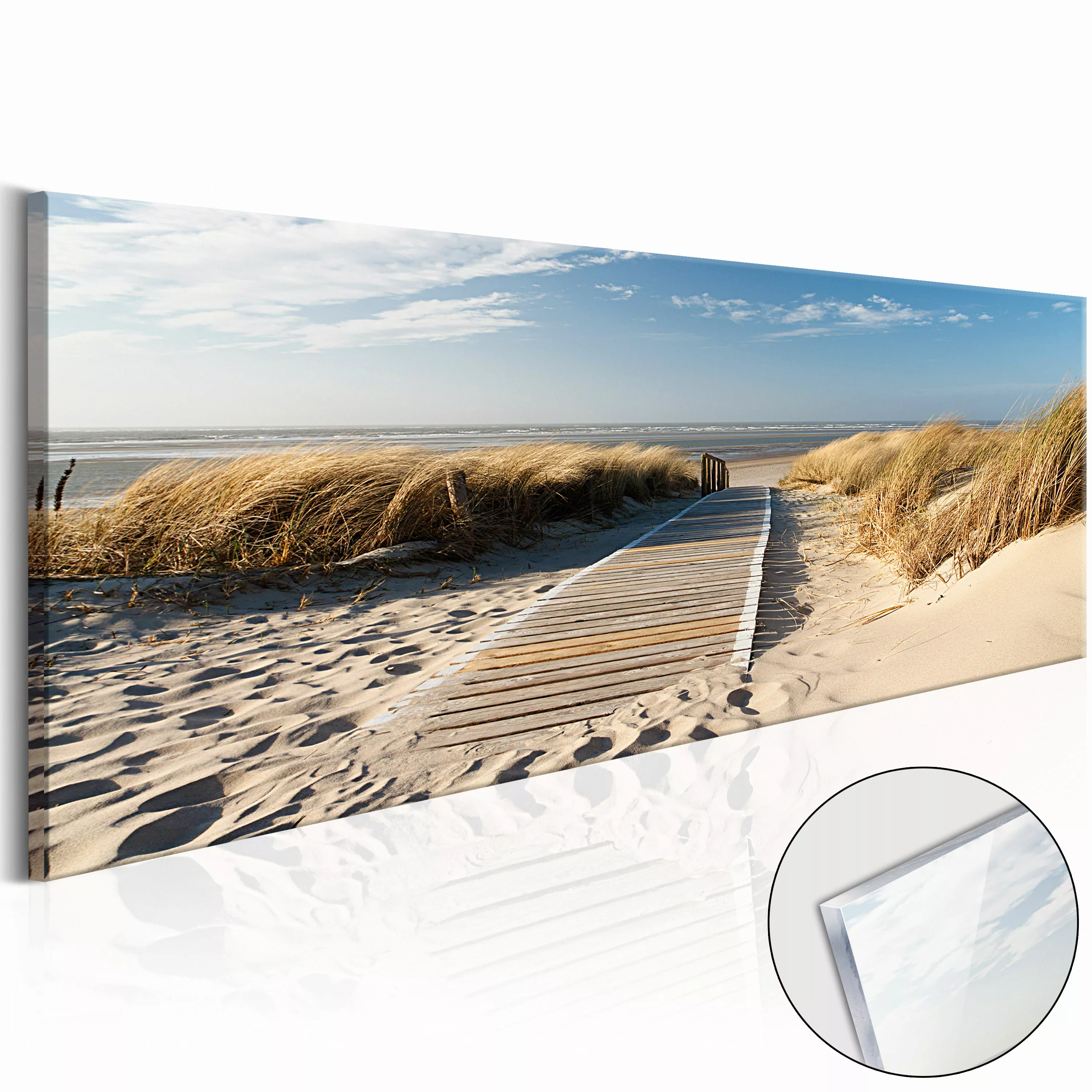 Acrylglasbild - Wild Beach [glass] günstig online kaufen