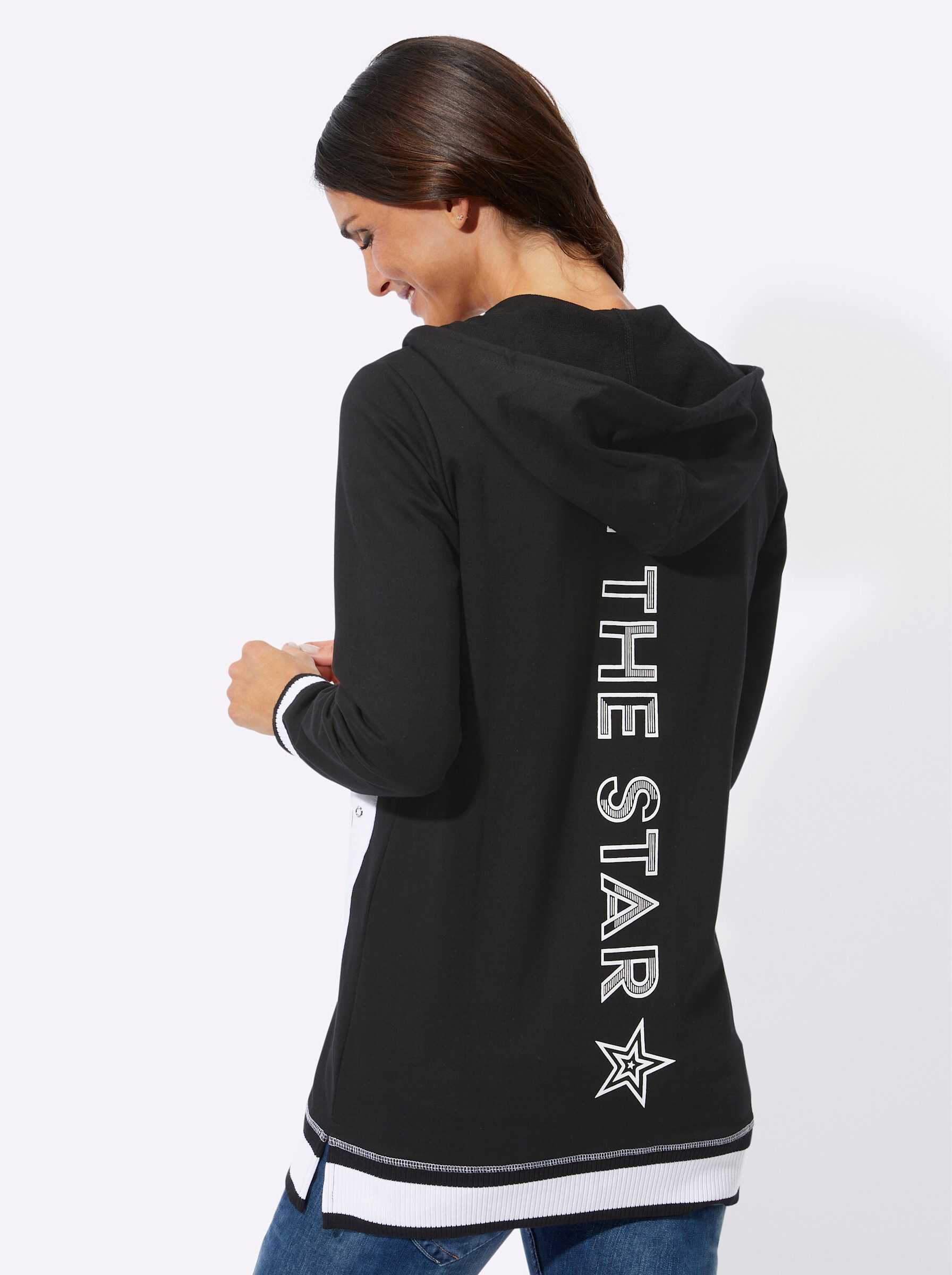 Inspirationen Shirtjacke "Sweatjacke", (1 tlg.) günstig online kaufen