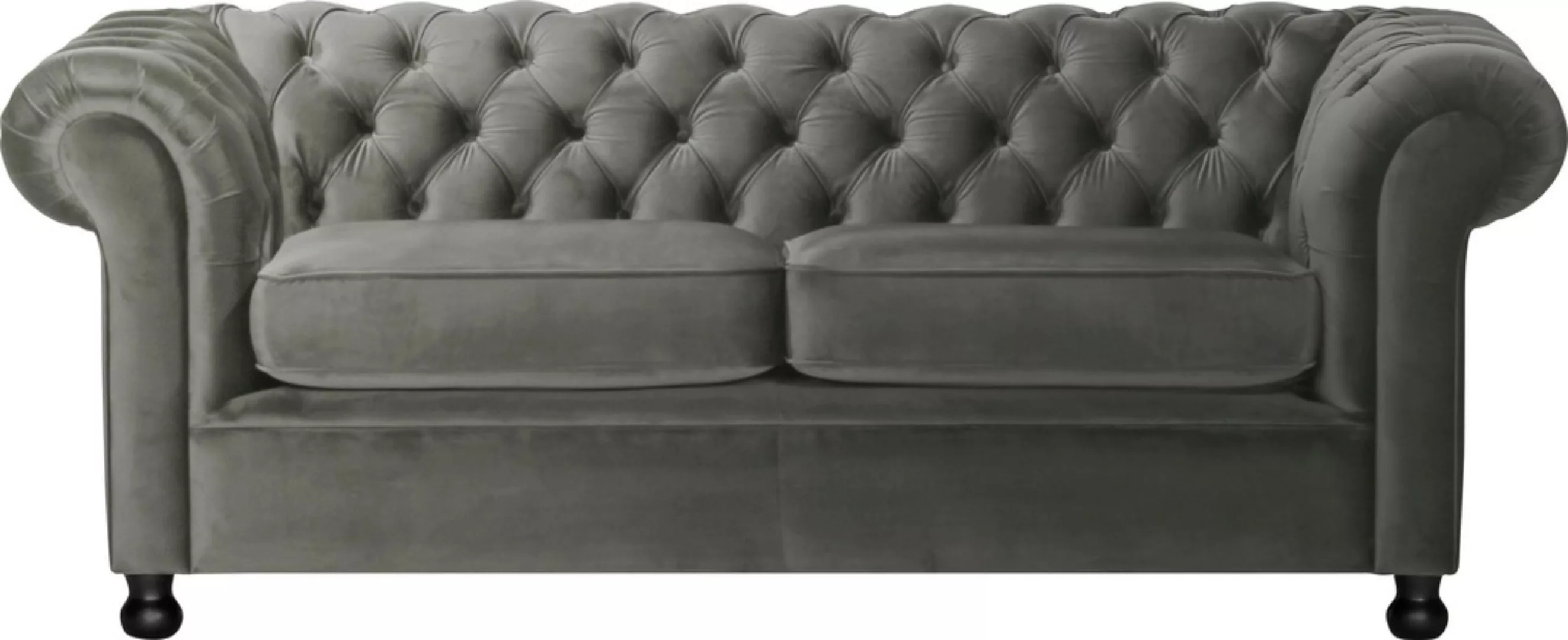 Home affaire Chesterfield-Sofa Chesterfield Home 3-Sitzer B/T/H: 192/87/75 günstig online kaufen