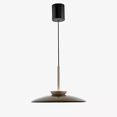 PURE LED-Hängelampe E-Moon bronze Glas/Aluminium Ø 50 cm CCT günstig online kaufen