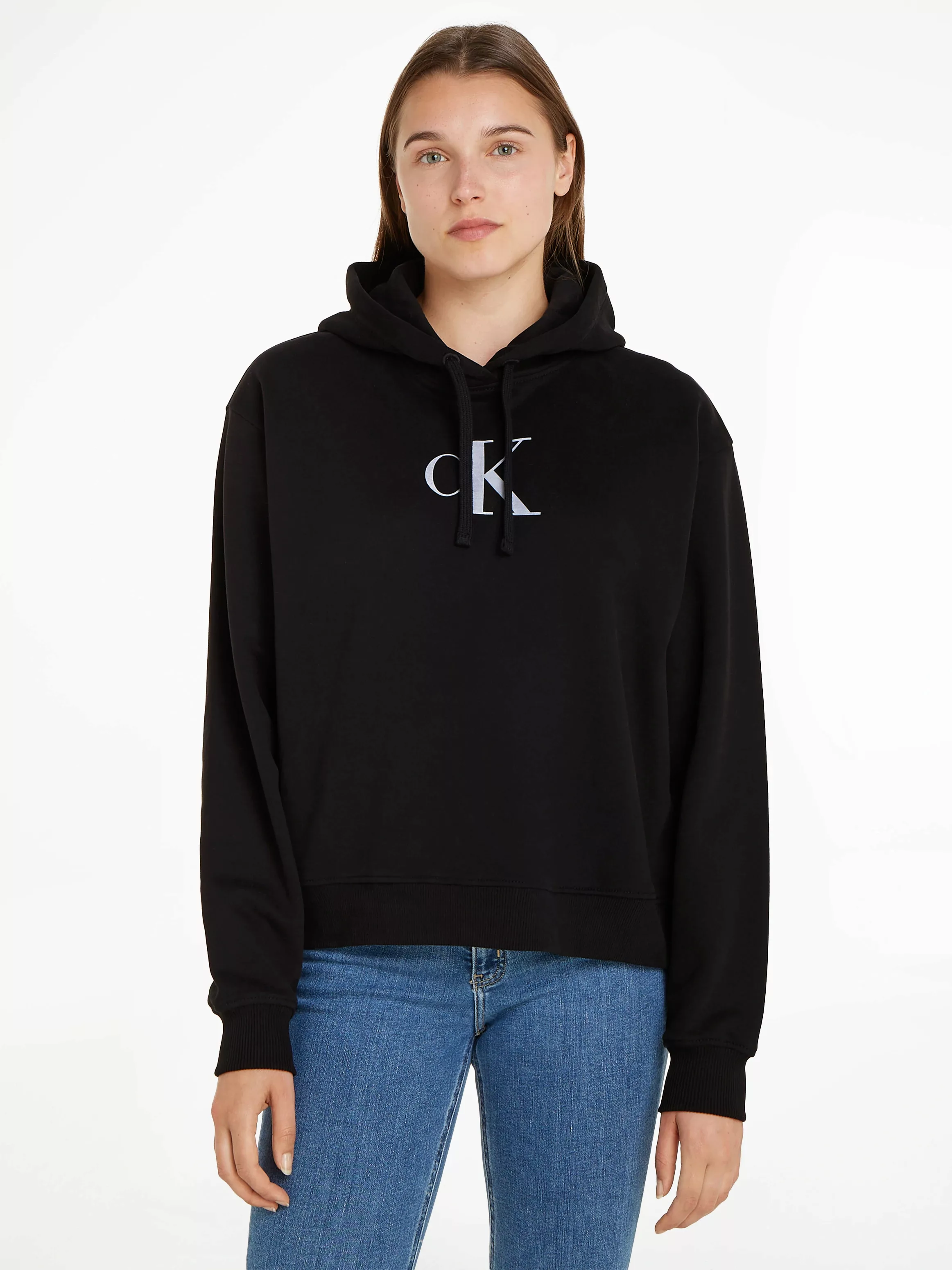Calvin Klein Jeans Kapuzensweatshirt "SATIN CK HOODIE" günstig online kaufen