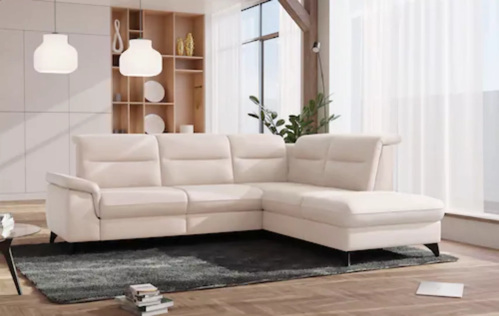 sit&more Ecksofa Astoria L-Form, wahlweise mit motorischer Relaxfunktion günstig online kaufen