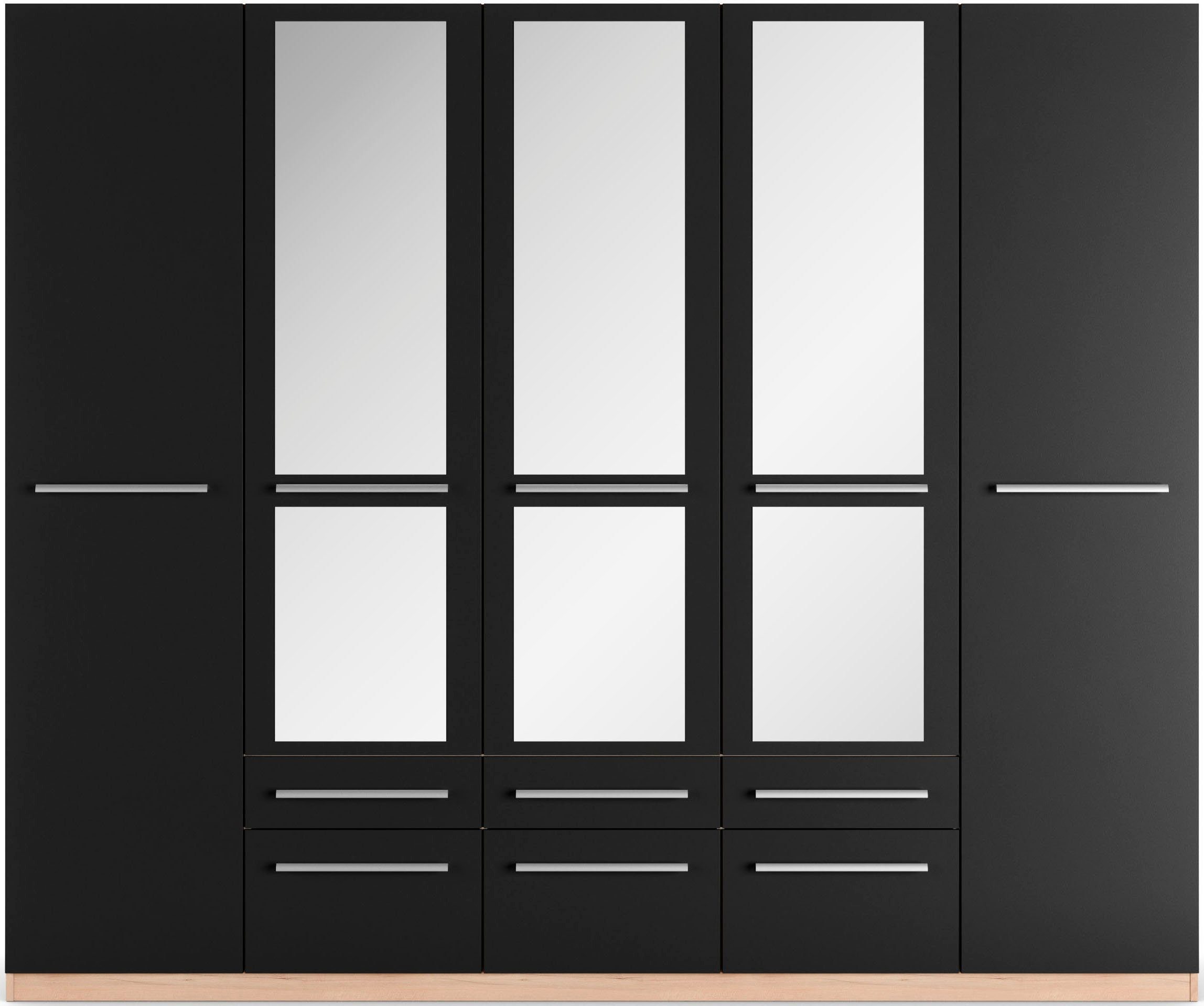 priess Kleiderschrank "Schrank Garderobe Wäscheschrank Barcelona in 5 Breit günstig online kaufen