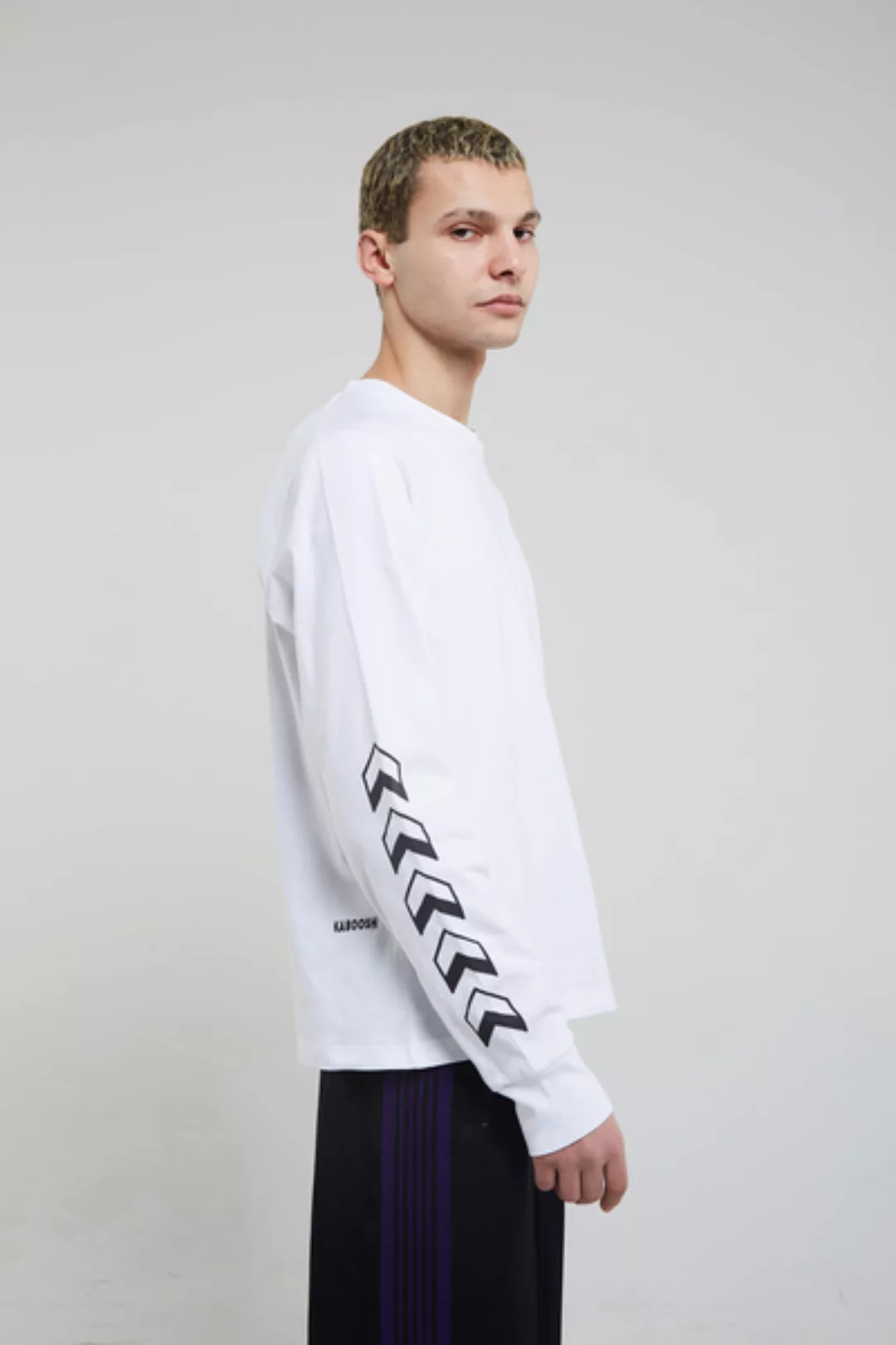 Wipeout - Voller Ärmel - Weiß - Unisex T-shirt Aus Bio-baumwolle günstig online kaufen