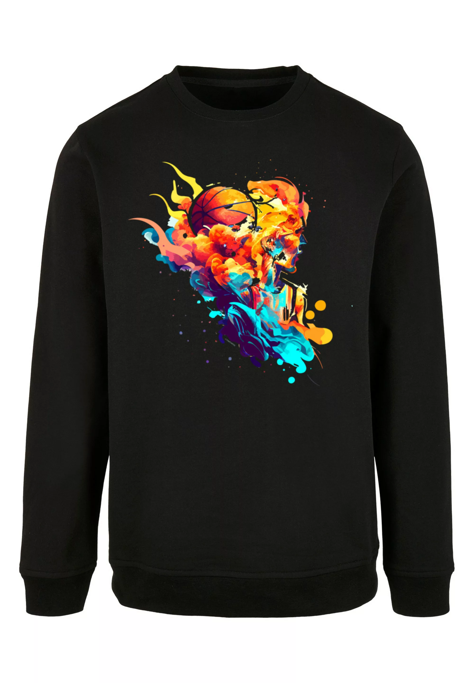 F4NT4STIC Kapuzenpullover "Basketball Sport Player CREW", Print günstig online kaufen