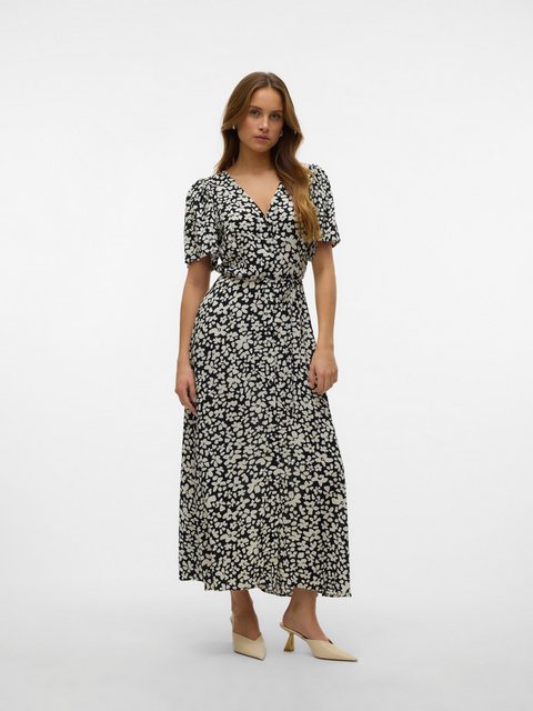 Vero Moda Sommerkleid VMALBA SS CALF DRESS WVN GA NOOS günstig online kaufen