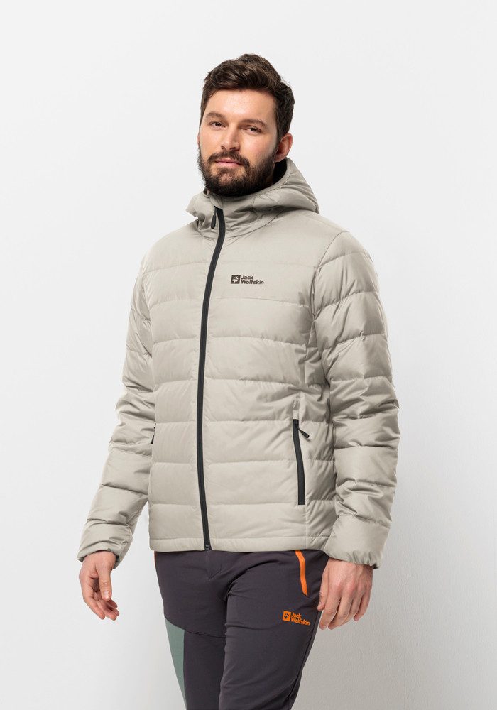 Jack Wolfskin Daunenjacke "ATHER DOWN HOODY M RDS", mit Kapuze günstig online kaufen