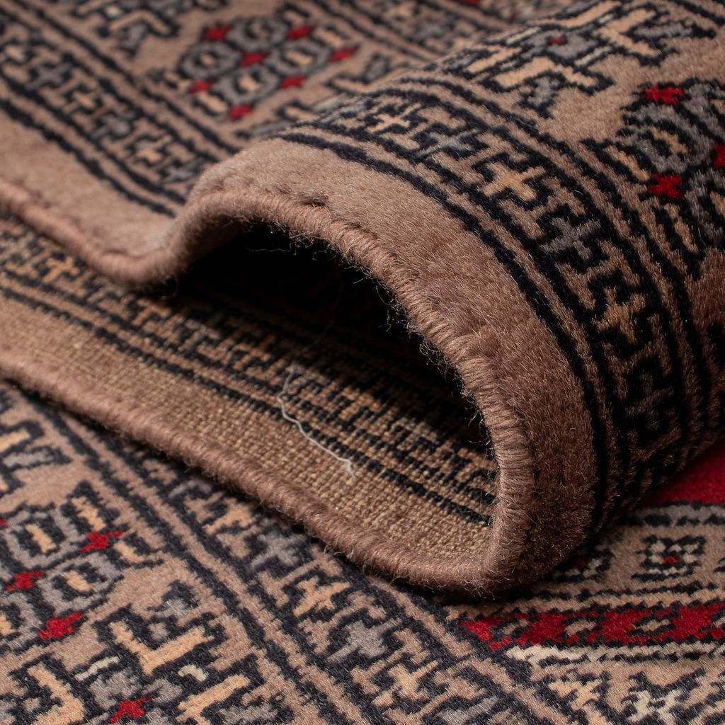 morgenland Orientteppich »Afghan - Buchara - 314 x 62 cm - dunkelrot«, rech günstig online kaufen