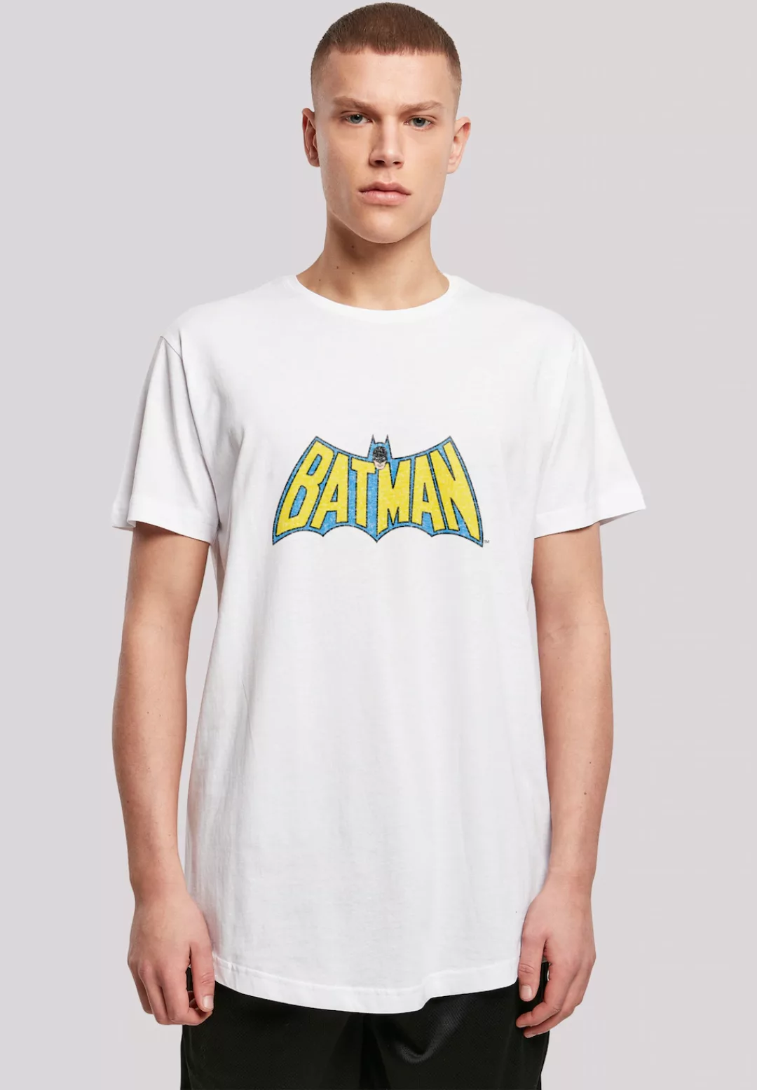 F4NT4STIC T-Shirt "DC Comics Superhelden Batman Crackle Logo", Print günstig online kaufen