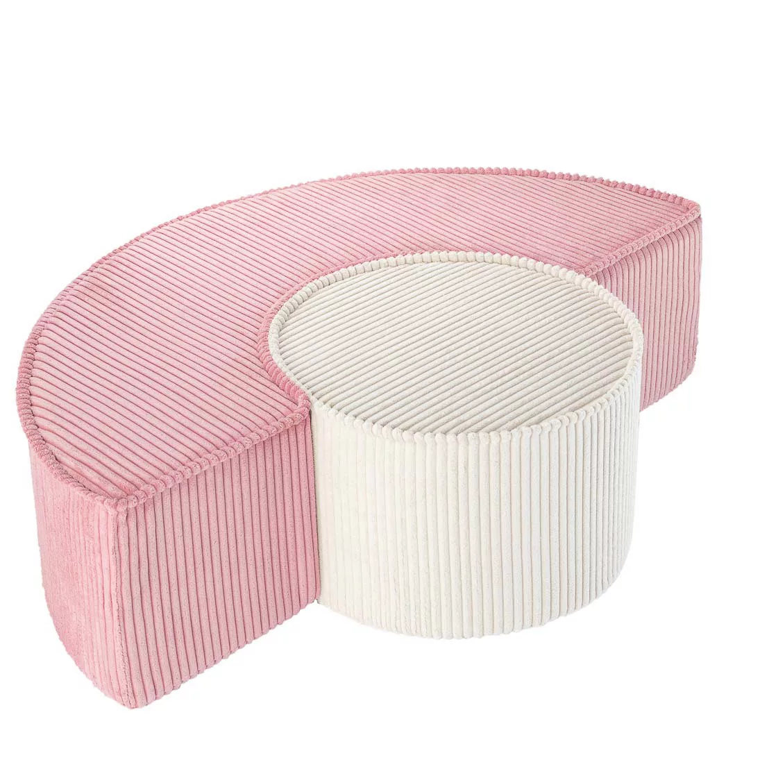 Wigiwama Pouf Set Pink Mousse günstig online kaufen