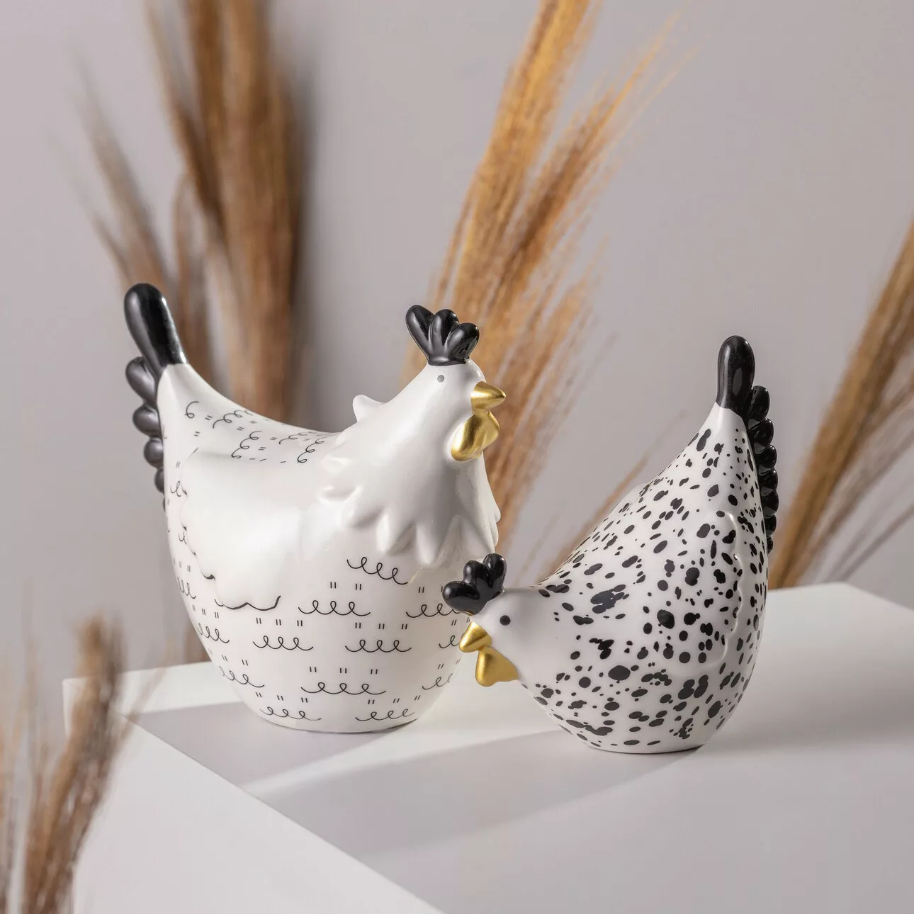 Dekoobjekt Fancy Hen 16x9x13cm, 16 x 9 x 13 cm günstig online kaufen