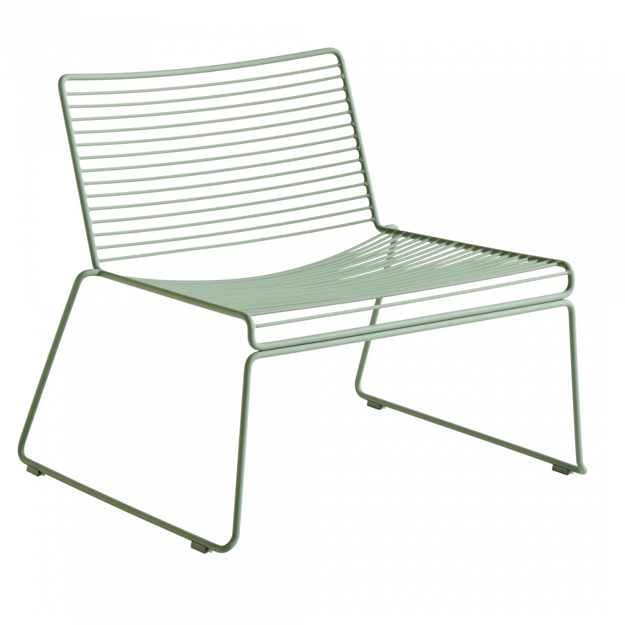 HAY - Hee Lounge Stuhl - herbstgrün/pulverbeschichtet/BxHxT 72x67x67cm/für günstig online kaufen
