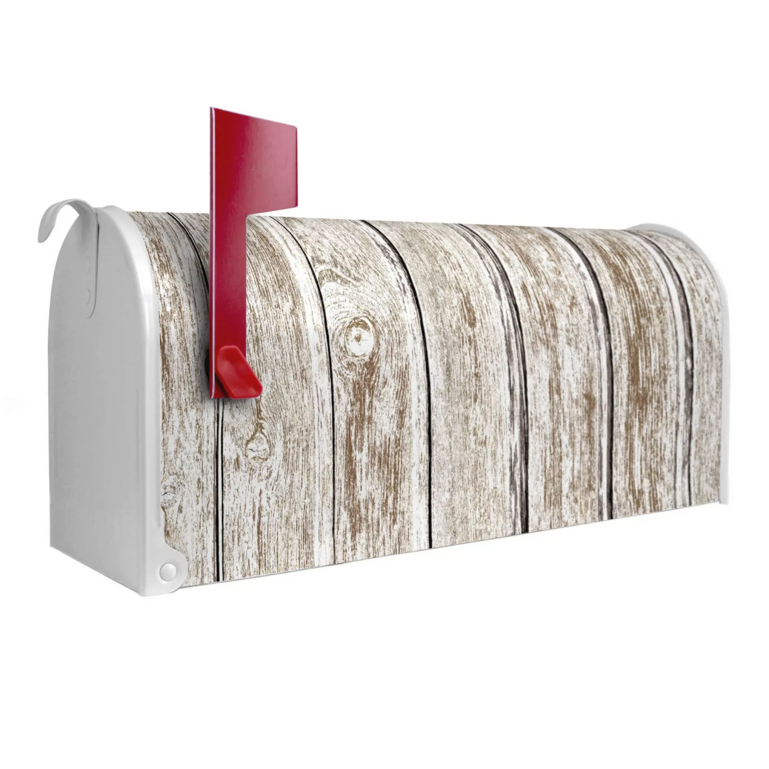 Banjado Amerikanischer Briefkasten Weiß 48x22x16cm US Mailbox Letterbox Pos günstig online kaufen