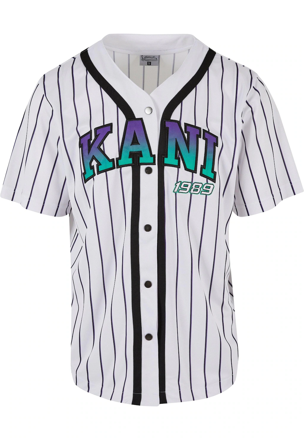 Karl Kani T-Shirt "Karl Kani Herren KM233-003-2 KK Serif Pinstripe Baseball günstig online kaufen