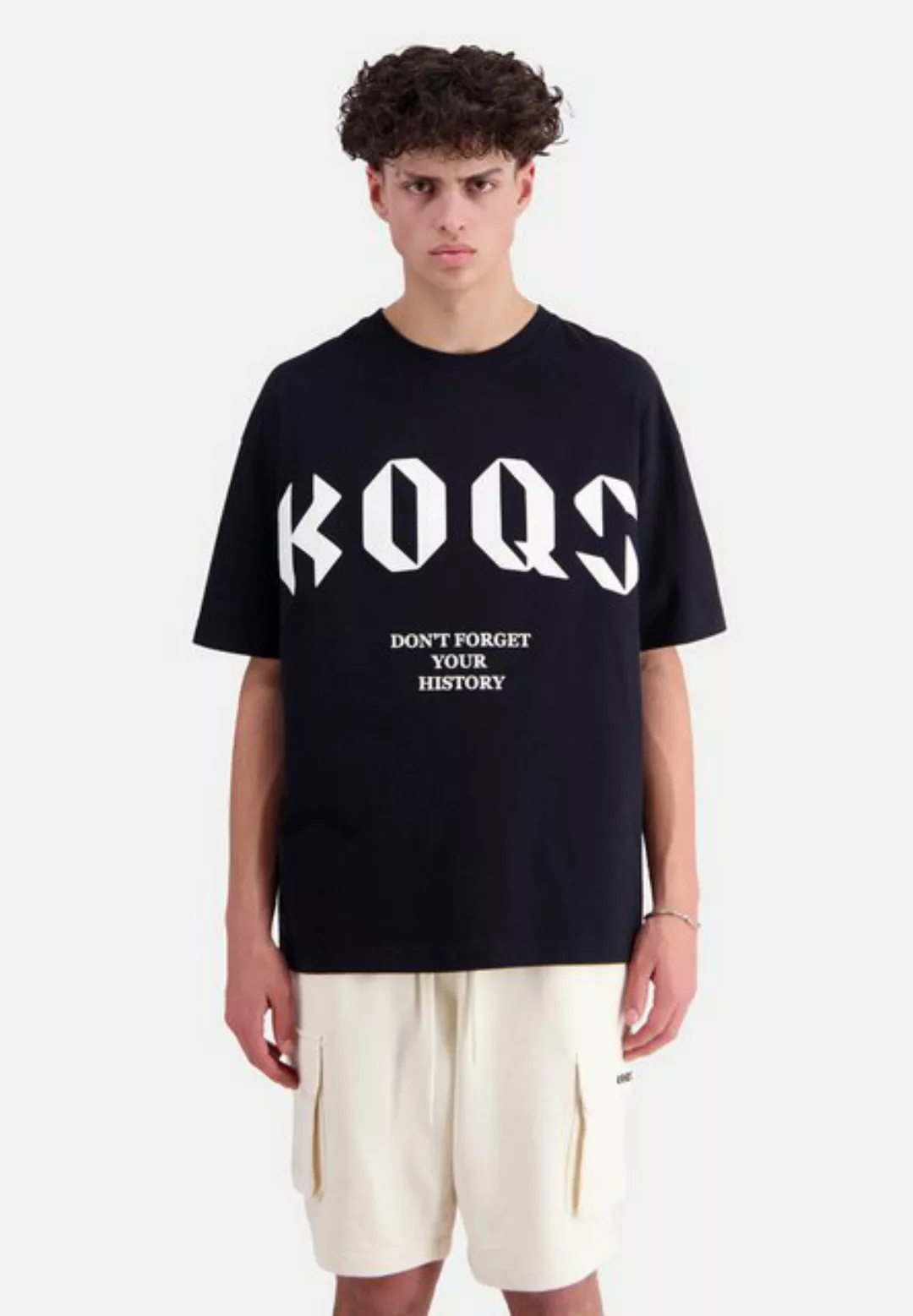 KOQS T-Shirt Logo günstig online kaufen