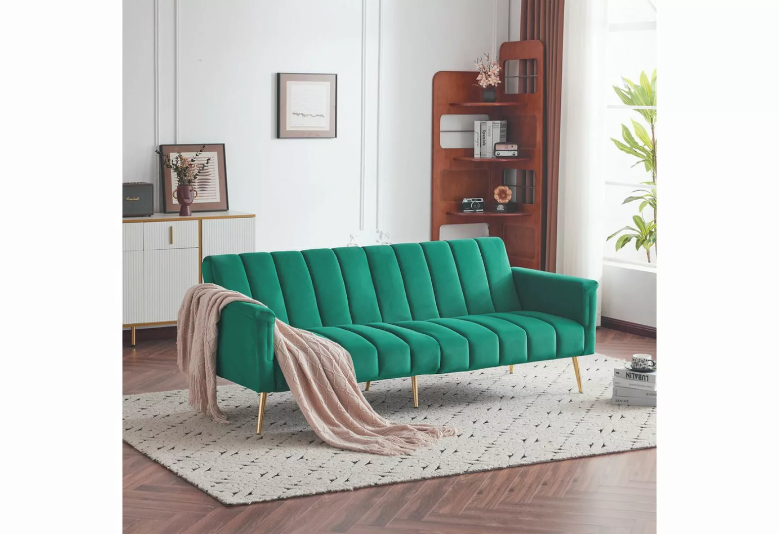 HAUSS SPOLE Schlafsofa Klappbares Schlafsofa Polstersofa mit Hilfsfüßen,3 W günstig online kaufen