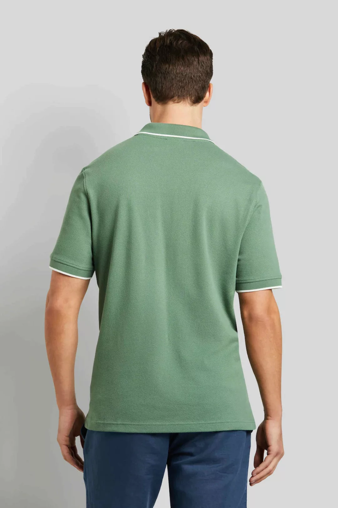 bugatti Poloshirt, mit knopflosem Polokragen günstig online kaufen