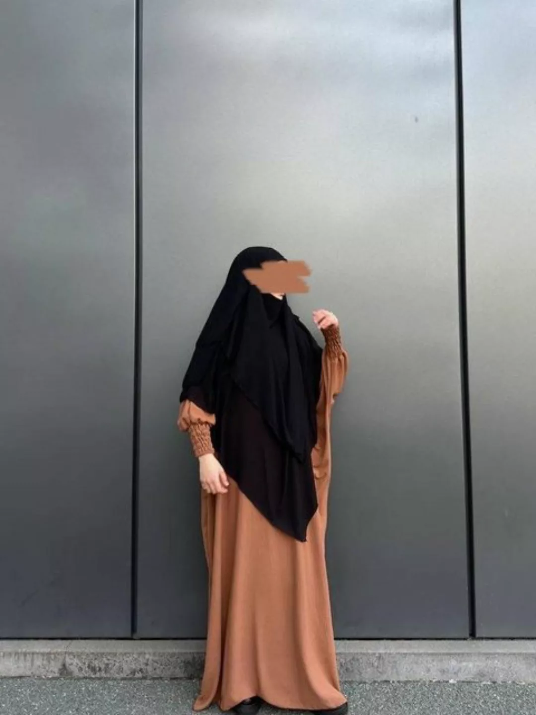 Aymasal Maxikleid Abaya Aliyah Schmetterling Kleid Kaftan Islamische Gebets günstig online kaufen