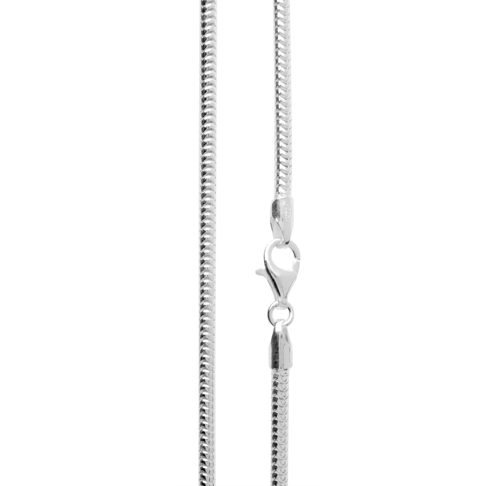 OSTSEE-SCHMUCK Silberkette Ostsee-Schmuck Kette Schlange 2,4 günstig online kaufen