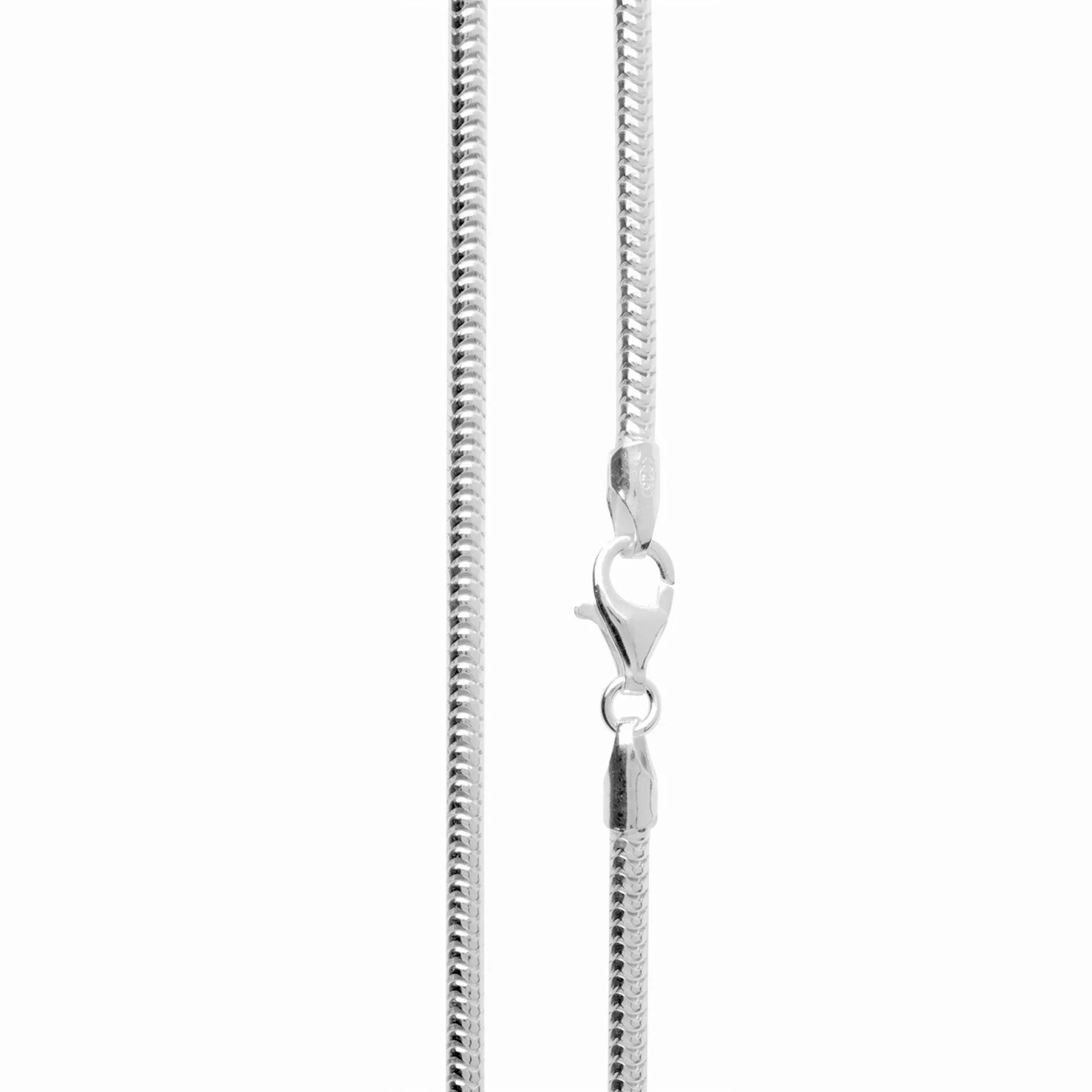 OSTSEE-SCHMUCK Silberkette Ostsee-Schmuck Kette Schlange 2,4 günstig online kaufen