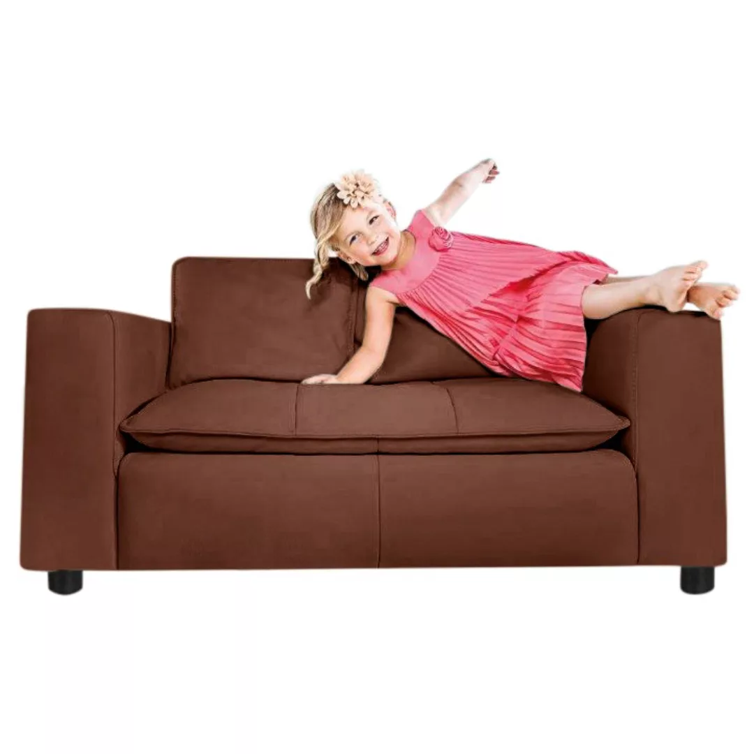 W.SCHILLIG 2-Sitzer "gioovani mini", Kindersofa mit Rückenkissen, Breite 11 günstig online kaufen