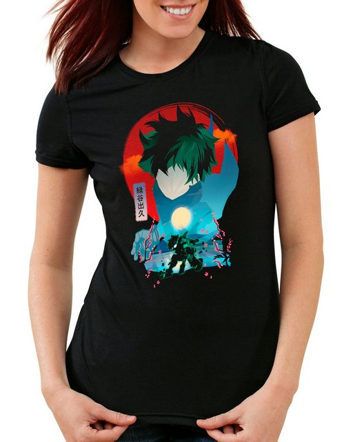 style3 T-Shirt Midoriya Izuku anime manga my hero academia cosplay günstig online kaufen