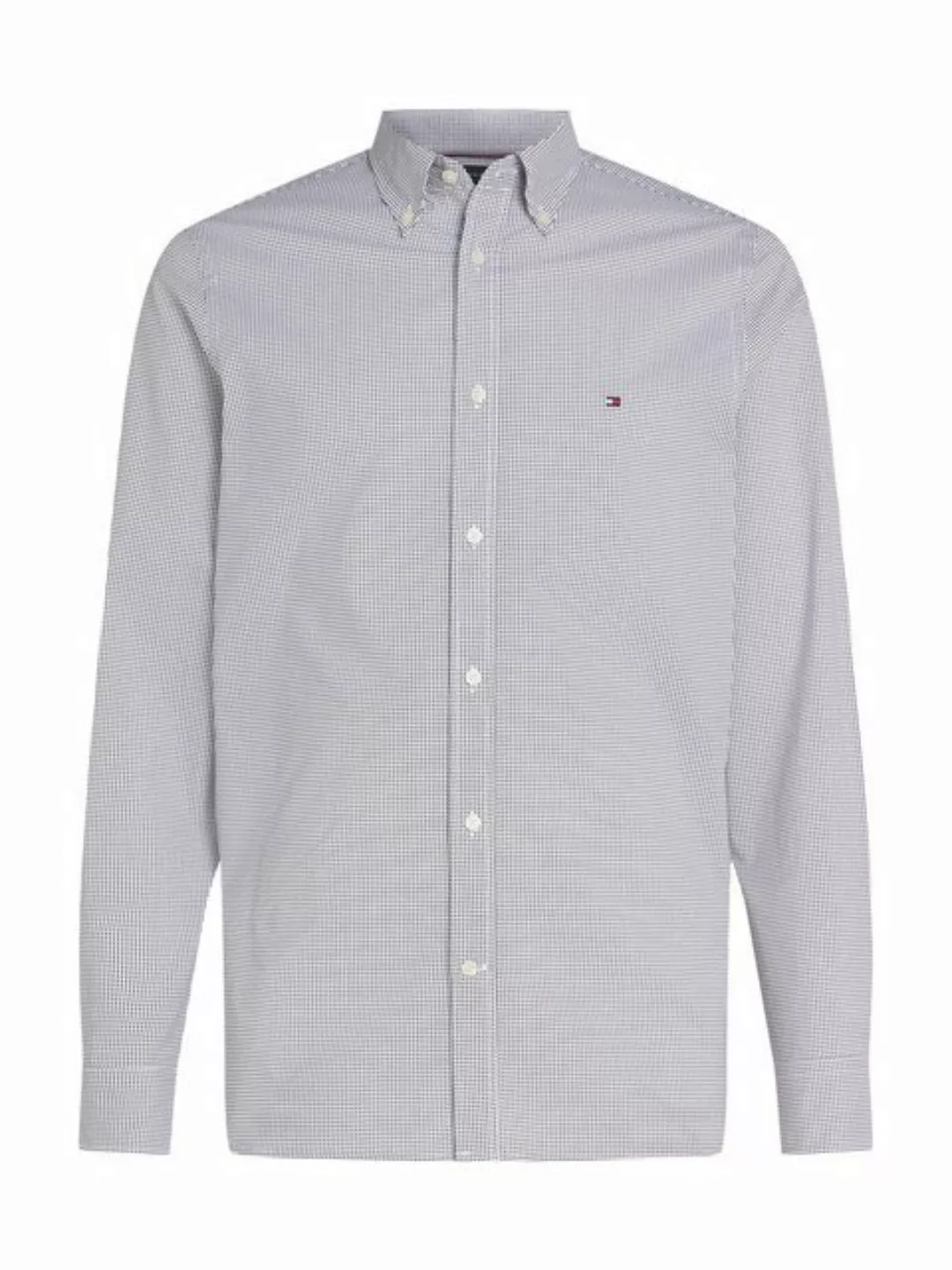 Tommy Hilfiger Businesshemd MICRO PRINT SF SHIRT kleinkariert gemustert günstig online kaufen