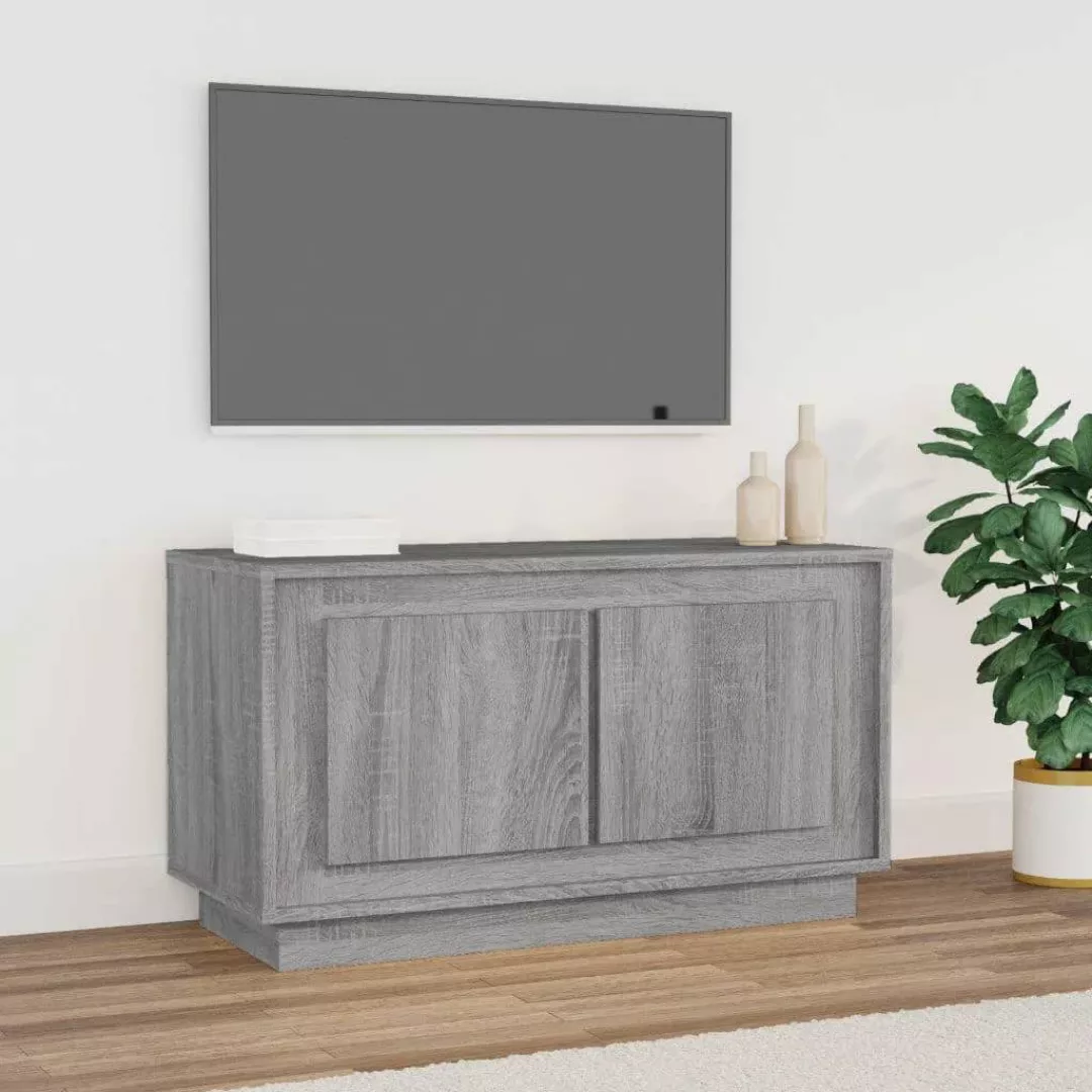 Vidaxl Tv-schrank Grau Sonoma 80x35x45 Cm Holzwerkstoff günstig online kaufen