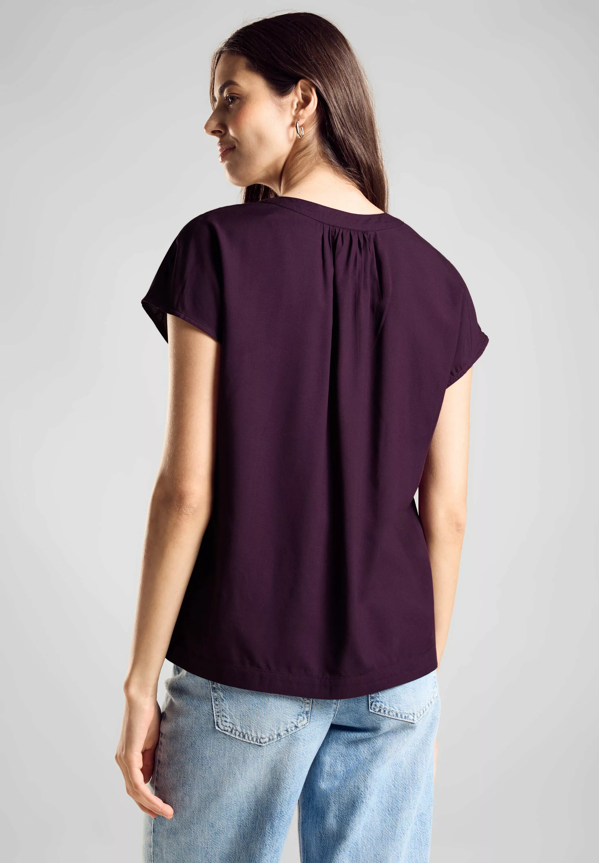 STREET ONE Shirtbluse, aus softer Viskose günstig online kaufen