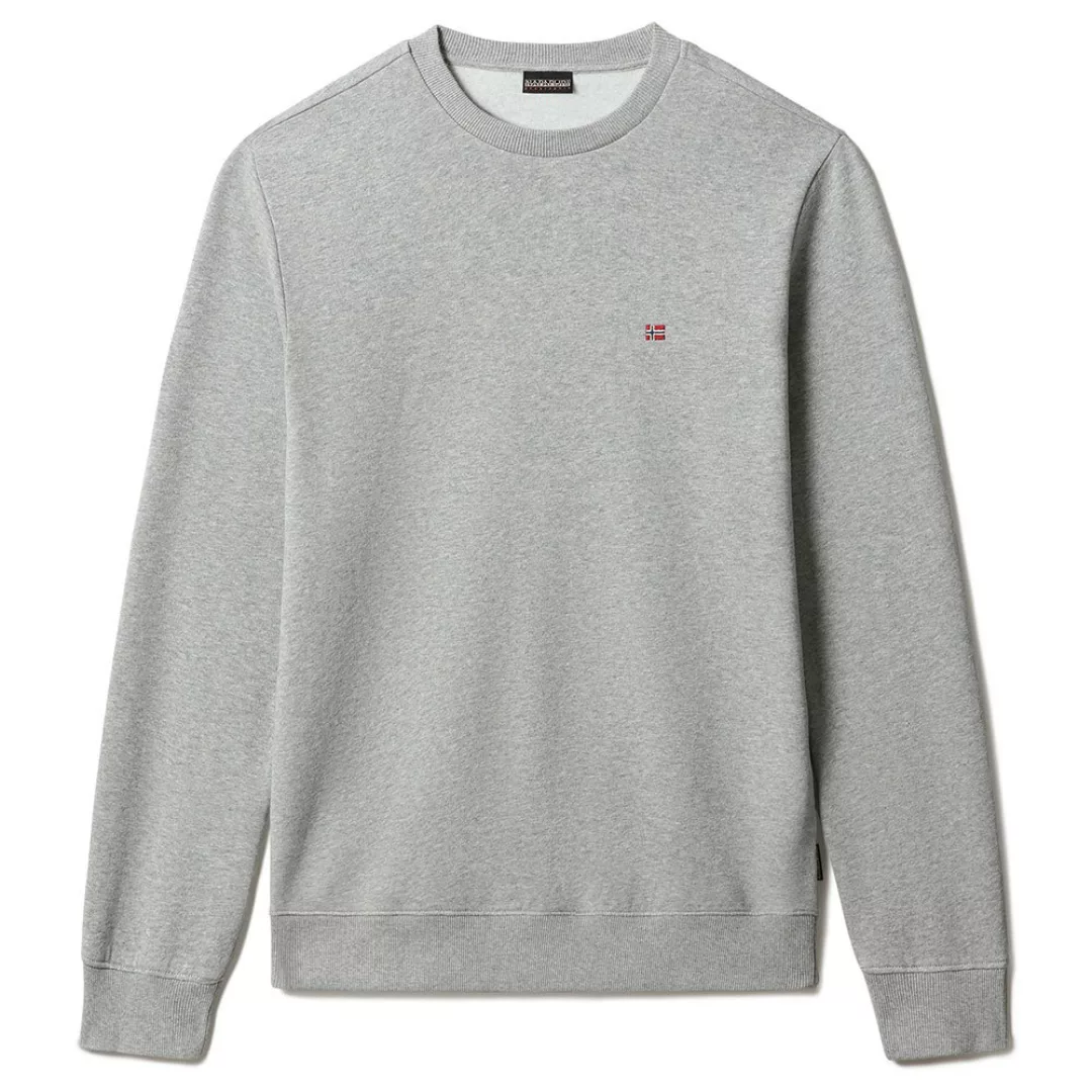 Napapijri Balis Crew 1 Sweatshirt 2XL Medium Grey Melange günstig online kaufen
