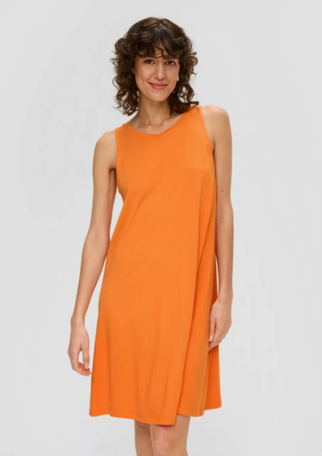 s.Oliver Minikleid Kleid mit Rundhalsausschnitt günstig online kaufen