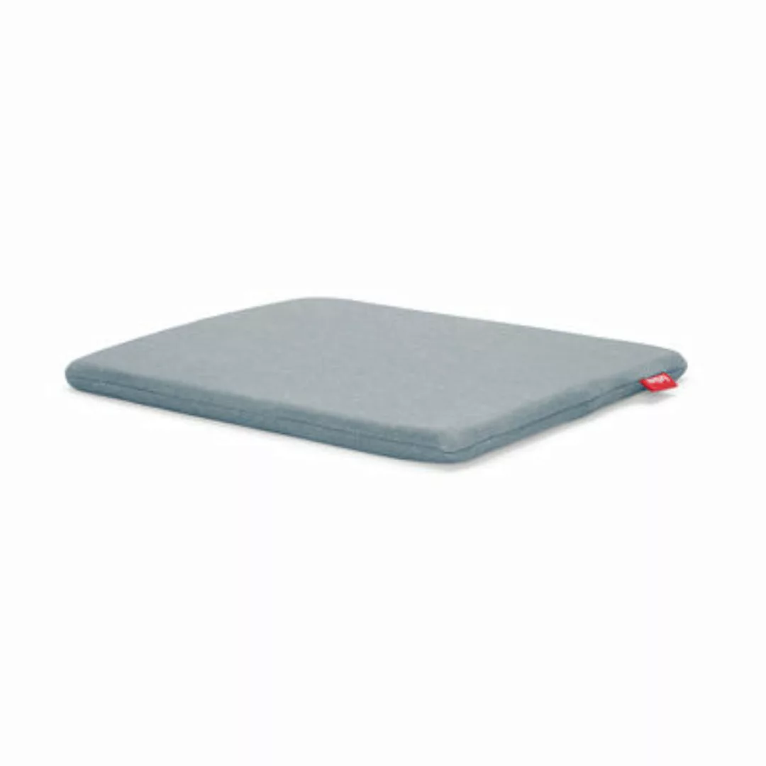 Outdoor-Kissen  textil blau / Für Hocker Concrete Seat - Olefin-Stoff - Fat günstig online kaufen
