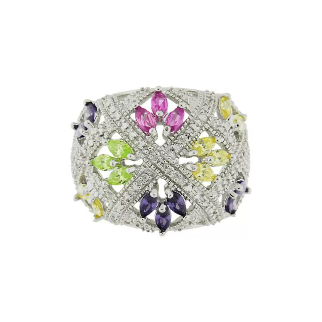 Ring Galene aus 925 Sterling Silber Schmuck für Damen Heat Gr.16 günstig online kaufen