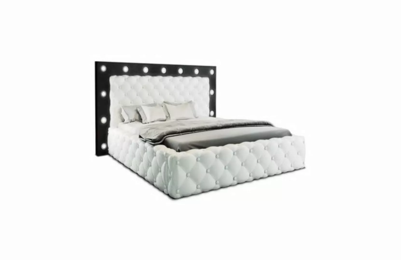 Sofa Dreams Boxspringbett Alessandria Bett Kunstleder Premium Komplettbett günstig online kaufen