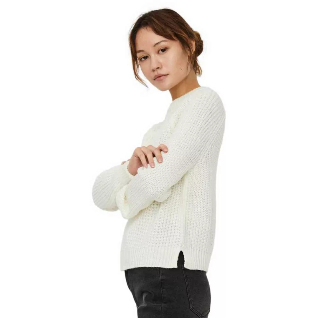 Vero Moda Lea Raglan-pullover Mit O-ausschnitt XS Cloud Dancer günstig online kaufen