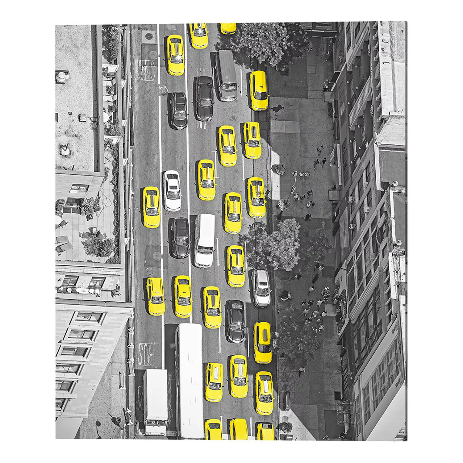 home24 Bild New York taxis from above günstig online kaufen