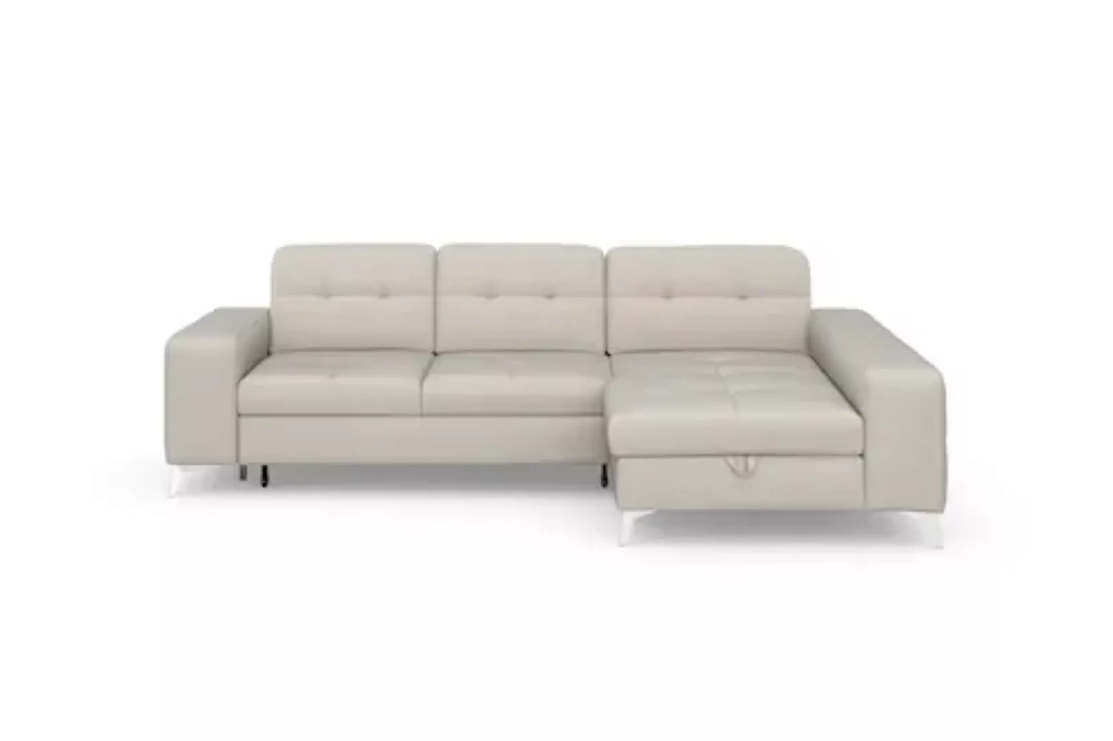 sit&more Ecksofa »Baviene L-Form«, inklusive Sitztiefenverstellung und Fede günstig online kaufen