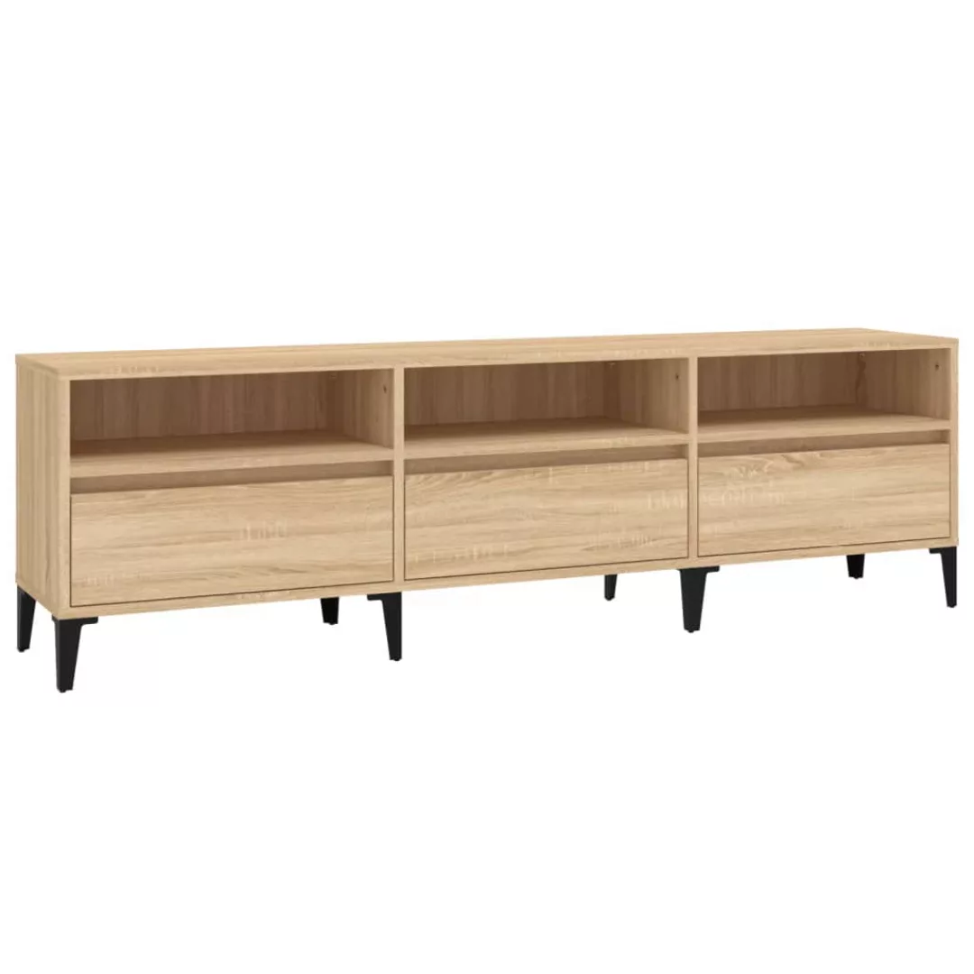 Vidaxl Tv-schrank Sonoma-eiche 150x30x44,5 Cm Holzwerkstoff günstig online kaufen