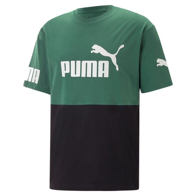 PUMA T-Shirt Puma Herren T-Shirt Power Colorblock Tee 673321 günstig online kaufen