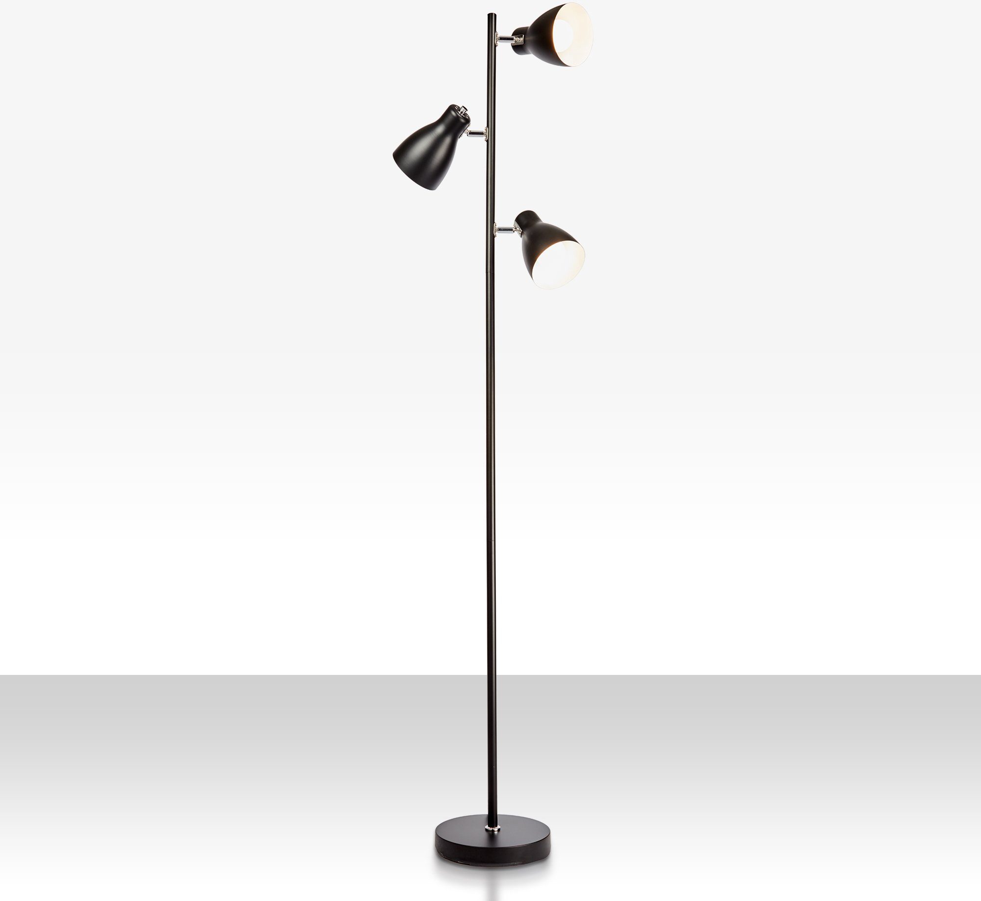 B.K.Licht Stehlampe, ohne Leuchtmittel, Stehleuchte, Metall, günstig online kaufen