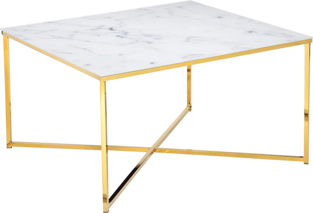 SalesFever Couchtisch, Tischplatte in Marmoroptik günstig online kaufen